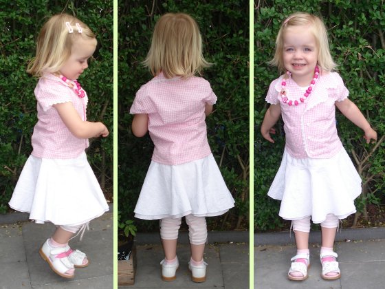 rokje Ronda, bloes Bibi en legging lieve foto 86 