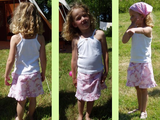 Daniek met rokje Rini