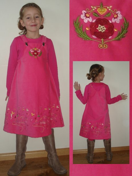 Daniek met jurk Marieke f 192