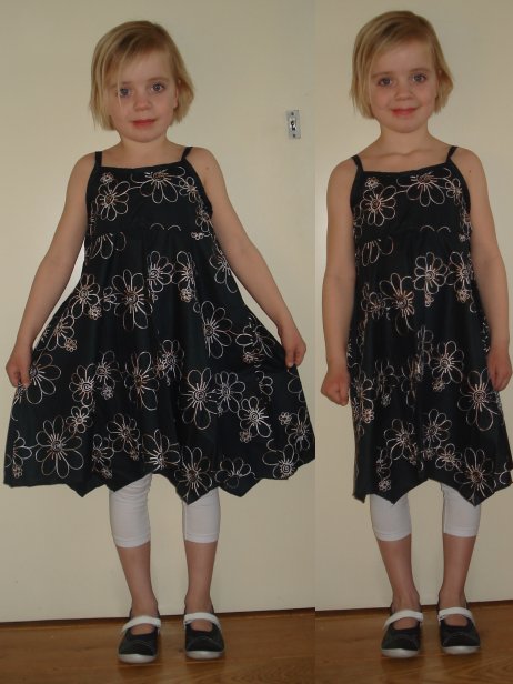 Merel met jurk Lotte